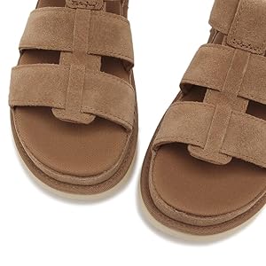Amazon | [アグ] 厚底 サンダル ゴールデンスター ストラップ